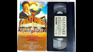 Opening and Closing To Matinee 1998 VHS