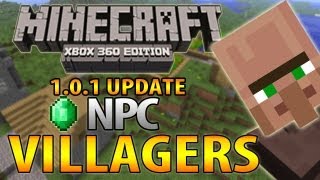 Minecraft (Xbox 360) - 1.0.1 VILLAGERS  - Trading in TU8?
