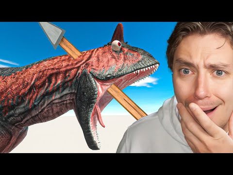 Reacting To HUGE Ballista vs Dinosaurs in ARBS