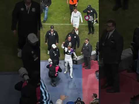 EL SALUDO DE NEYMAR A LA HINCHADA DE SAN LORENZO 👋🐦‍⬛
