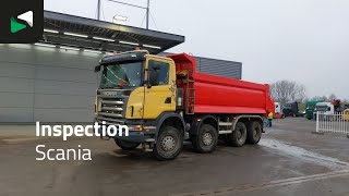 Scania G420 G 8X6 8x6 18m3 KH tipper Steel Suspension Big-Axle Euro 4 tippelad lastbil | Billede 4 - Autoline