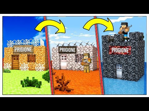 TRASFORMIAMO LA PRIGIONE NOOB IN PRO! - Minecraft ITA