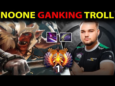 Noone TROLL WARLORD Mid - PICK OFF Build with this Neutral Item | Pro Dota 2 7.25b Gameplay
