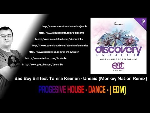 Bad Boy Bill feat Tamra Keenan   Unsaid Monkey Nation Remix