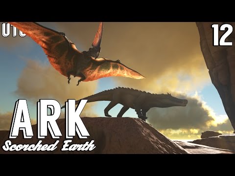 Taming a Kaprosuchus :: Ep. 12 :: Ark Scorched Earth :: Kapro Tame Attempt :: UniteTheClans