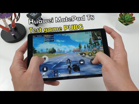 Huawei MatePad T8 test game PUBG Mobile | MediaTek MT8768 Ram 2 GB