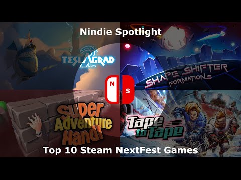 Top 10 / Best Indie Games from Steam Next Fest [Early 2023]
