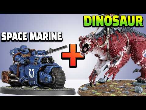 Space Marine on a Dinosaur! The Deadliest Creature in the Chapter