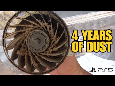 The Most DISGUSTING PS5 Ever was OVERHEATING - Cleaning 4 YEARS of Weed, Smoke, DUST and Cat Hair
