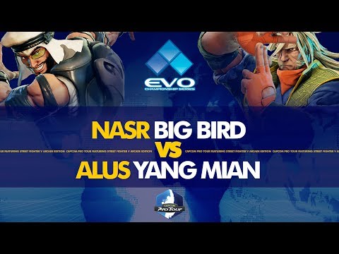 NASR Big Bird (Rashid) VS. ALUS Yang Mian (Zeku) - EVO 2019 Top 8 Losers - CPT 2019
