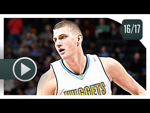 Nikola Jokic Full Highlights vs Pelicans (2017.04.07) - 23 Pts, 12 Reb, 5 Ast in 3 Qtrs!