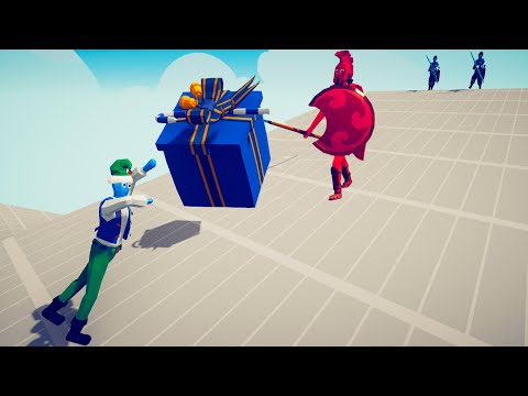 FREEZE & GIFT - PRESENT ELF + 2 ICE ARCHER | TABS Totally Accurate Battle Simulator