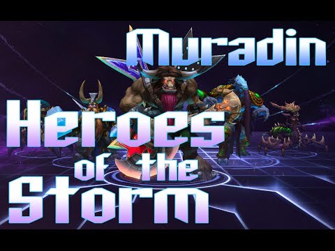 Heroes of the Storm Alpha Tech - Muradin Spotlight