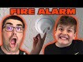 Kid Temper Tantrum Pranks Dad By Testing The Fire Alarm Without Him Knowing Original