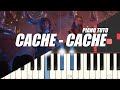 Columbine - Cache-Cache (Easy Piano Tutorial)
