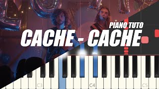 Columbine - Cache-Cache (Easy Piano Tutorial)