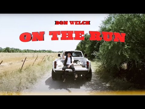 Don Welch - On The Run (official music video) outlaw country rap