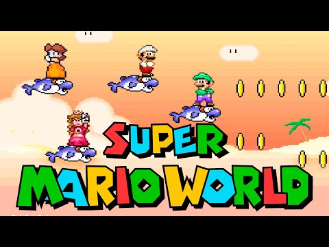 NOVO Super Mario World para Super Nintendo (Rivalidade entre Amigos)