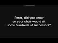Peter, Did You Know?