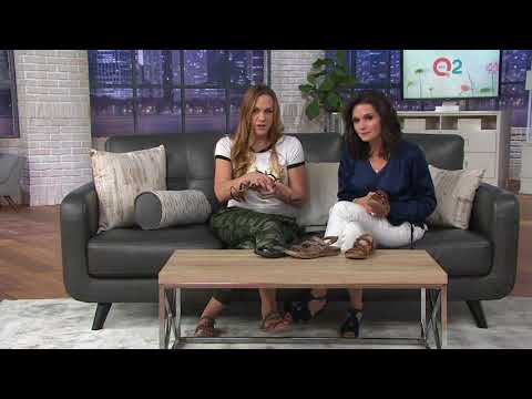 Earth Leather Multi-strap Sandals - Maui on QVC