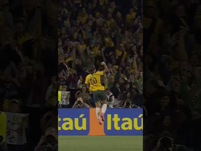 A Puskás-nominated strike. 🤯🚀#Matildas #OnThisDay