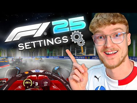 Die BESTEN F1 25 SETTINGS zum REIN STARTEN - Kamera, Grafik, HUD & Sounds | CutterLukas