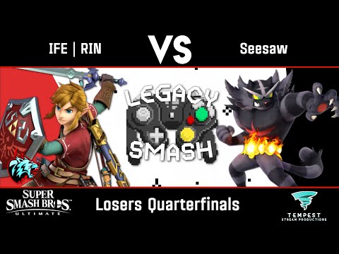 IFE | RIN (Link) VS Seesaw (Incineroar) - Losers Quarterfinals - Legacy Smash #20