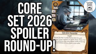 There's a new Joe Diamond and more!! (Arkham Core Set 2026 Spoiler Round-Up 2)