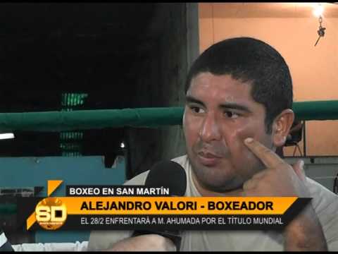 Boxeo en San Martín - Alejandro Valori - 29/01/2014