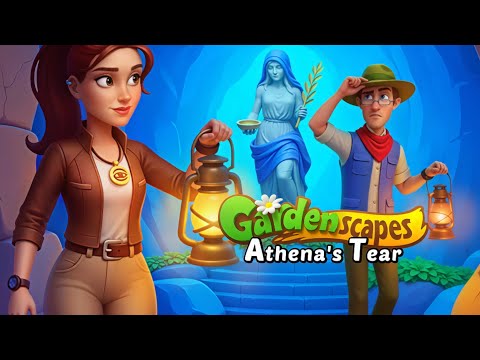 GARDENSCAPES NEW ACRES | Athena's Tear Expedition | FULL GAME | Gameplay Walkthrough