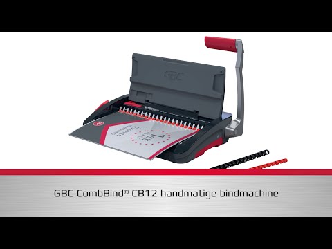 Inbindmachine GBC CombBind CB12 21-gaats