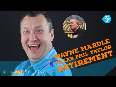 Wayne Mardle "Phil Taylor should've retired after the Matchplay!" #Hawaii501Live