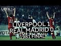 KENNEDY DALGLISH SOUNESS LIVERPOOL 1 0 REAL MADRID 1981 EUROPEAN CUP FINAL
