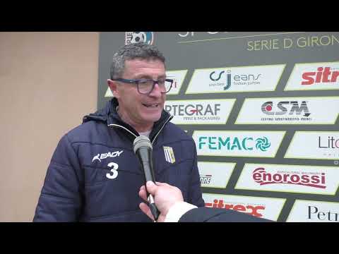 Bonuccelli after Sporting Club Trestina vs. San Donato Tavarnelle: "Too many unfavorable incidents."