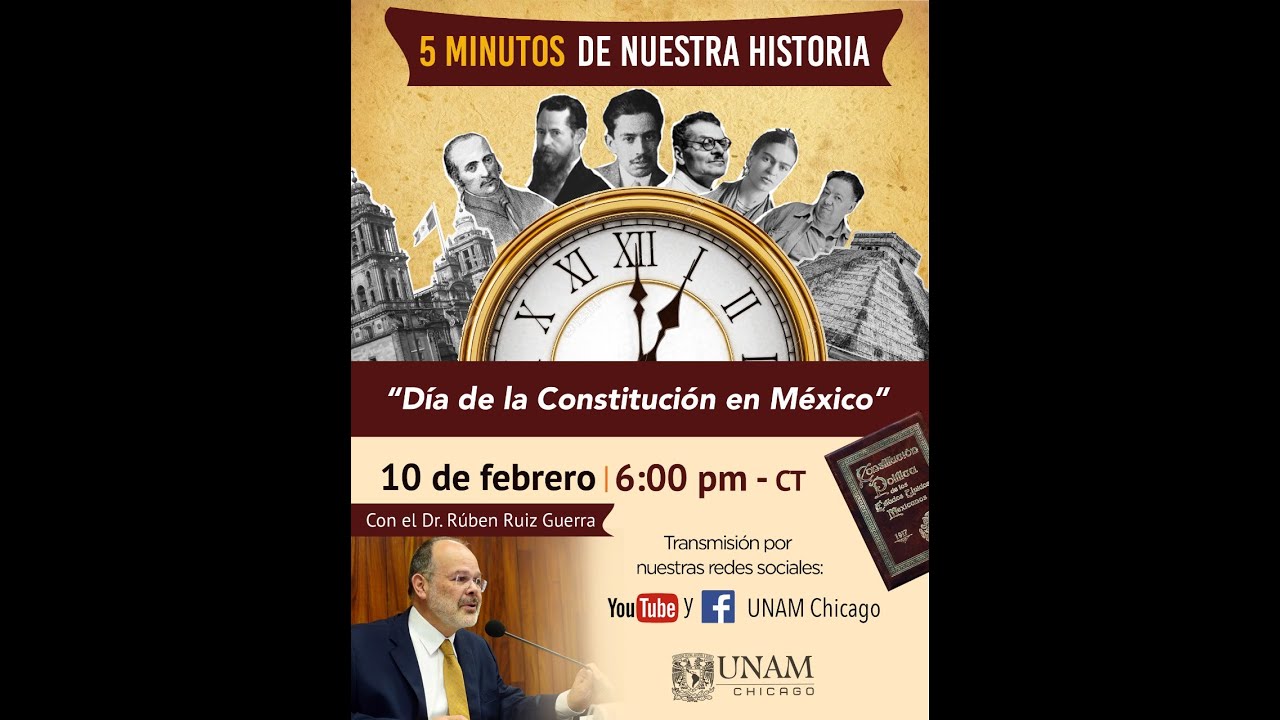 5 MINUTOS DE NUESTRA HISTORIA DÍA DE LA CONSTITUCIÓN EN MÉXICO