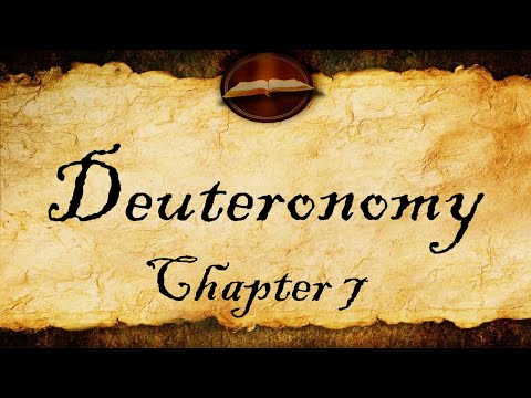Deuteronomy Chapter 7 | KJV Bible Audio (With Text)