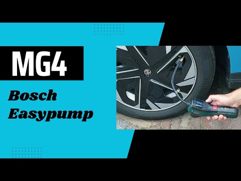 MG4 band oppompen met de Bosch Easypump
