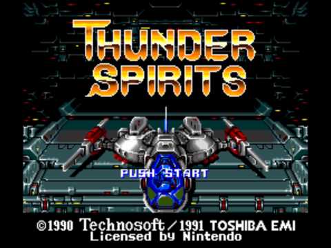 Thunder Spirits Super Nintendo