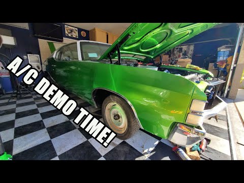 CHEVELLE GETS ALL OLD OEM A/C COMPONETS RIPPED OUT!