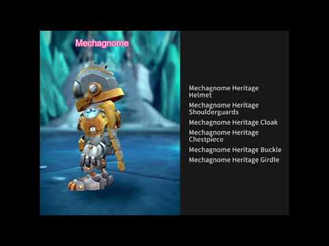 Mechagnome Heritage Transmog #worldofwarcraft #kittanygames #blizzard #gaming