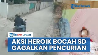 Berani, Bocah SD di Medan Hadang Penjambret & Terseret Motor 20 Meter Demi Selamatkan Handphone