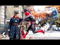 Spider Man Fights Doctor Strange In The Mirror Dimension Scene Spider Man No Way Home 2021