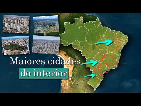 As 20 Cidades MAIS POPULOSAS do Interior do Brasil! (Tem cidade maior que capital!)