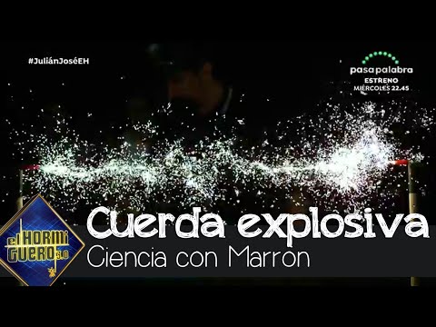 La impactante explosión a partir de la cuerda de una guitarra - El Hormiguero 3.0