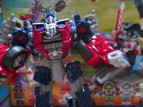 Taiwan Transformers Stop Motion-Voyager Autobots vs Decepticons