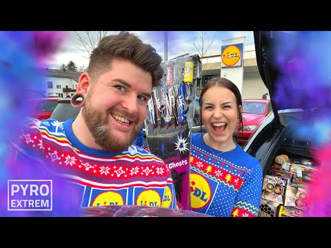 ÜBER 1200 € SILVESTER FEUERWERK EINKAUFSTOUR 2022 PYROEXTREM