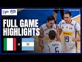 ITALY Vs ARGENTINA FULL GAME HIGHLIGHTS 2025 FIVB MEN S WORLD CHAMPIONSHIP SEPT 21