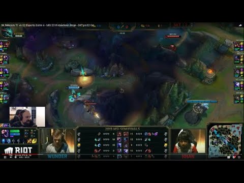 [PapaSmithy VOD Review] MSI 2019 Semi Final: SK Telecom T1 vs  G2 Esports Game 4