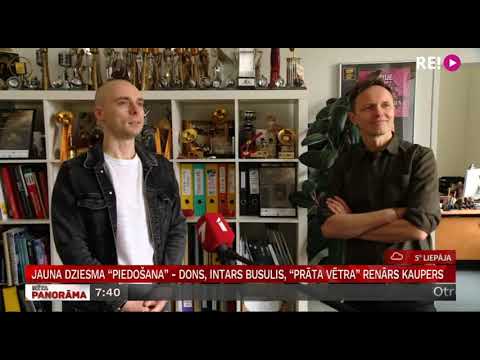 Jauna dziesma “Piedošana” –  Dons,  Intars Busulis, “Prāta vētra” Renārs Kaupers