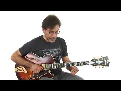 Jazz Blues Guitar Lesson - Track 2 Bb Blues: Comping Approach Demo - Frank Vignola